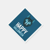 Blauwe Wolf, Happy Halloween Servet (Hoek)