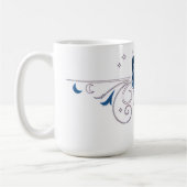 Blauwe wolf koffiemok (Links)