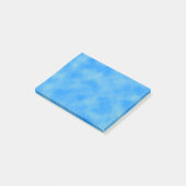 Blauwe wolken post-it® notes (Schuin)
