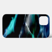 Blauwe zandduinen acryl Case-Mate iPhone case (Achterkant (horizontaal))