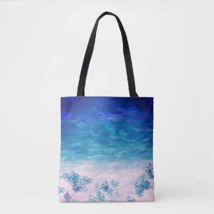 Blauwe Zee Beach Draagtas