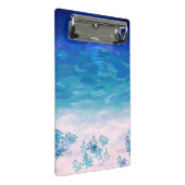 Blauwe Zee Beach Mini Klembord (Schuin)