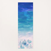 Blauwe Zee Beach Yogamat (Voorkant)