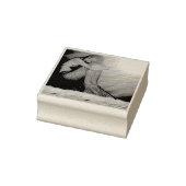 Blauwe Zeemeermin Rubberstempel (Stempel)