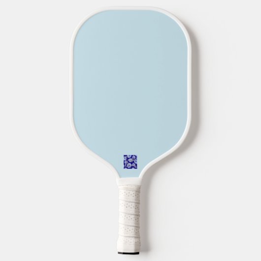 Blauwe zeemuizen pickleball paddle (Achterkant)