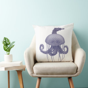 BLAUWE ZEEPAARD KWALLEN  KUSSEN