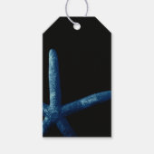 Blauwe zeesterren cadeau Labels Cadeaulabel (Voorkant)