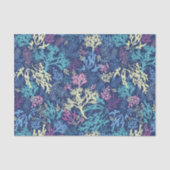 Blauwe zeewier tissuepapier (Voorkant)