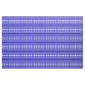 Blauwe zigzag stof (Yard (91,4 cm))