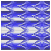 Blauwe zigzag stof (Close Up)