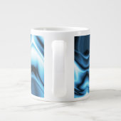 Blauwe Zijde Extra Grote Beker (Achterkant)