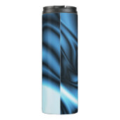 Blauwe Zijde golf Thermosbeker (Achterkant)