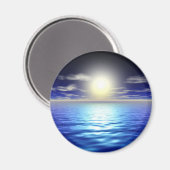 Blauwe zon magneet (Voorkant / Achterkant)