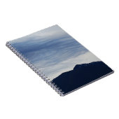 Blauwe zon notitieboek (Rechterzijde)