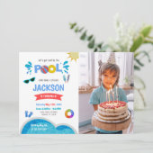 Blauwe zondebok kaart (Staand voorkant)