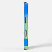 blauwe zonnebrand Case-Mate iPhone case (Achterkant / Rechts)