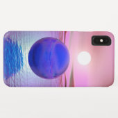 Blauwe Zonsondergang Case-Mate iPhone Case (Achterkant (horizontaal))