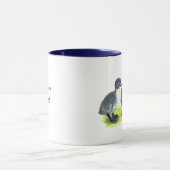 Blauwe Zweedse Eendjes Mok (Midden)