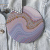 Blauwe zwenkzucht ronde button 6,0 cm (In situ)