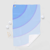 Blauwe zwijn golfhanddoek (Insitu)