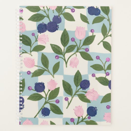 Blauwebesetuinplanner planner (Voorkant)