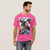 blauwexorcist t-shirt (Voorkant volledig)