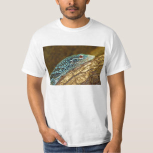 Blauwgekleurde boommonitor Varanus Macraei T-shirt