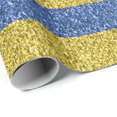 Blauwgele Oekraïense vlag Cadeaupapier (Rol Hoek)