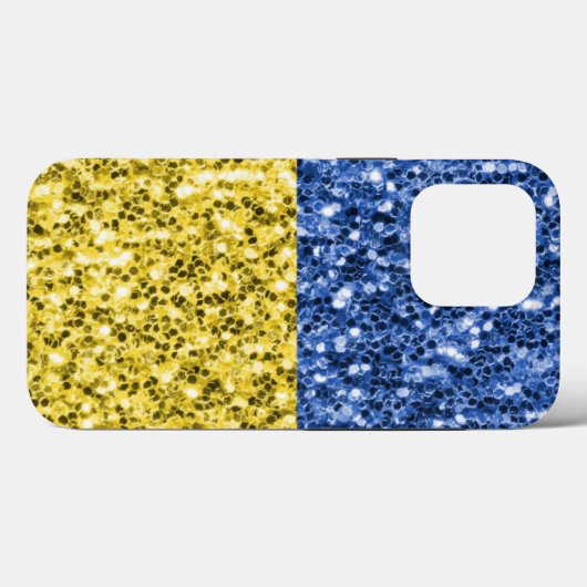 Blauwgele Oekraïense vlag Case-Mate iPhone Case (Achterkant (horizontaal))