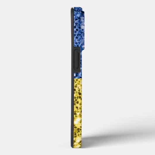 Blauwgele Oekraïense vlag Case-Mate iPhone Case (Achterkant / Rechts)