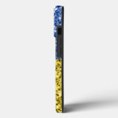 Blauwgele Oekraïense vlag Case-Mate iPhone Case (Achterkant / Links)