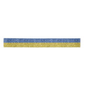 Blauwgele Oekraïense vlag Lint (Voorkant)