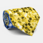 Blauwgele Oekraïense vlag Stropdas (Opgerold)