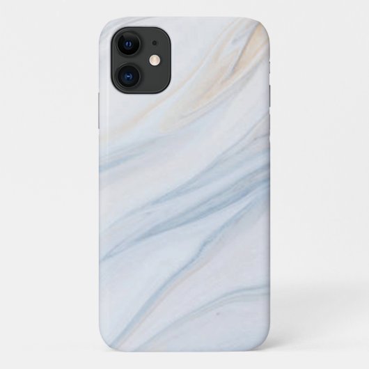 Blauwgolfmarmer Hoesje-Mate Barely Daar Case-Mate iPhone Case (Achterkant)