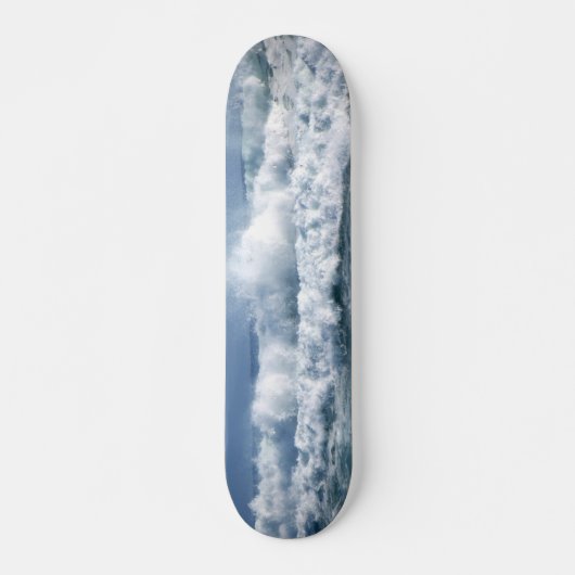 Blauwgolfskateboard Skateboard (Voorkant)
