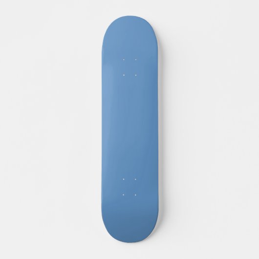 Blauwgrijs (Crayola) (effen kleur) Skateboard (Voorkant)