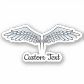 Blauwgrijze Sticker (Voorkant)