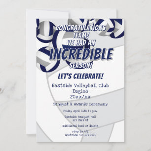 Blauwgrijze volleyballen kinder schoolclub Team Pa Kaart