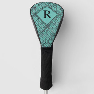 BLAUWGROEN ARGYLE KNIT Golf Driver Hoesje + Initia Golfheadcover
