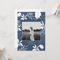 Blauwgroen blauw B/W-fotoBaby shower