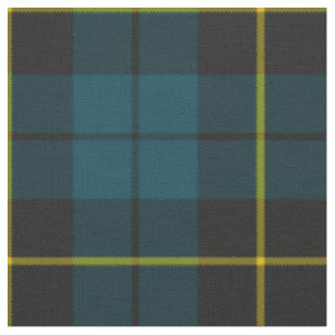 Blauwgroen blauw en zwart gelooid stof