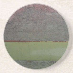 Blauwgroen Blauw Roze Groen geruïneerd Zandsteen Onderzetter