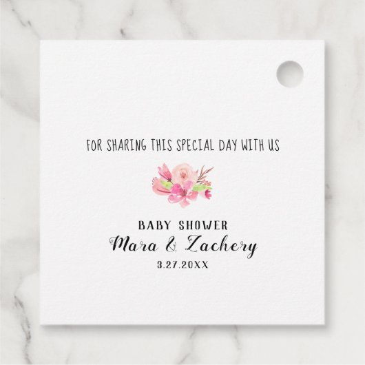 * Blauwgroen Blauw Schattige Dragon Baby shower Da Bedankjes Labels (Achterkant)