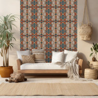 Blauwgroen Blauw Terracotta Sinaasappel Beige Brui