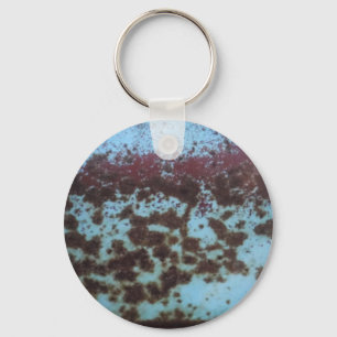 Blauwgroen blauwe en Paarse achtergrond Sleutelhanger