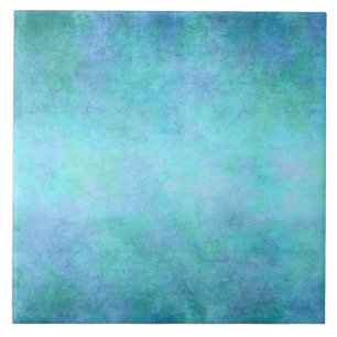 Blauwgroen blauwe, Paarse, Aqua- en Violet Waterve Tegeltje