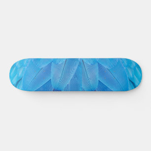 Blauwgroen Blauwe Veren van de Macaw Parrot Skateboard