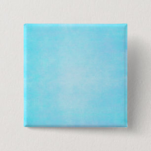 Blauwgroen blauwe Waterverf Sjabloon blanco Vierkante Button 5,1 Cm