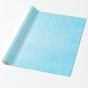 Blauwgroen blauwe Waterverf Sjabloon Cadeaupapier