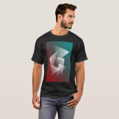 blauwgroen bogungothit t-shirt (Voorkant volledig)